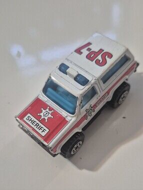 1983 Chevy Blazer Sheriff Sp-7 Vintage Matchbox Car